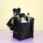 Wear-Resistant Polyester Fabric Cosmetic Brush Bag for Travel