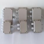 IP65 Waterproof Cable Distribution Junction Box 100*68*50mm With Terminal Blocks