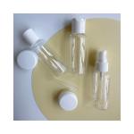 7pcs PET Bottle PP Cap PS Jar PUMP SPRAYER Travel Kits for Airline Metamorphosin