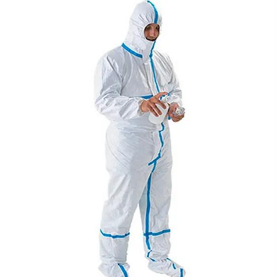 Full Body Disposable Protective Suit Medical Grade Common Isolation Suit S- XXL
