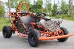Gas Powered Go Kart Buggy 80cc Displacement With Max Speed 25km / Hour