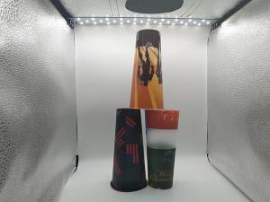 China Iml Printed Plastic Cups 700ml Reusable In Mould Label FDA Certification factory