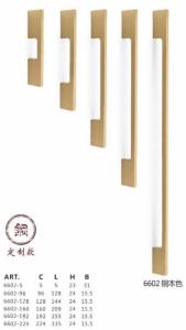 China Heavy Duty Wardrobe Hardware Pull Handles Brass Entry Door Handles factory