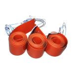 300x300mm Flexible Silicone Heater 500w , 30deg Silicone Heating Pad 12v