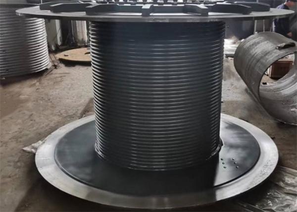 Steel Q355D Cold-resistant Material Cable Winding Drum Main Components Of Tower