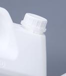 1 Gallon Fluorinated Hdpe Bottles Square Jerry Can Screen Printing
