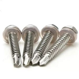Q 202 Hexalobular Socket Pan Head Self Drilling Screws With Tapping Screw Thread