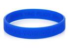 China professional producer supply PMS Blue logo embossed custom armbands factory