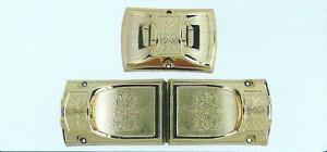 China Funeral Coffin Accessories Coffin Corner With Plastics And Iron Material factory