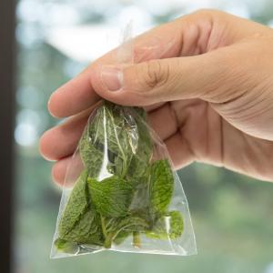 China LDPE Material Clear Flat Bags , Flat Bottom Plastic Bags Gravure Printing factory