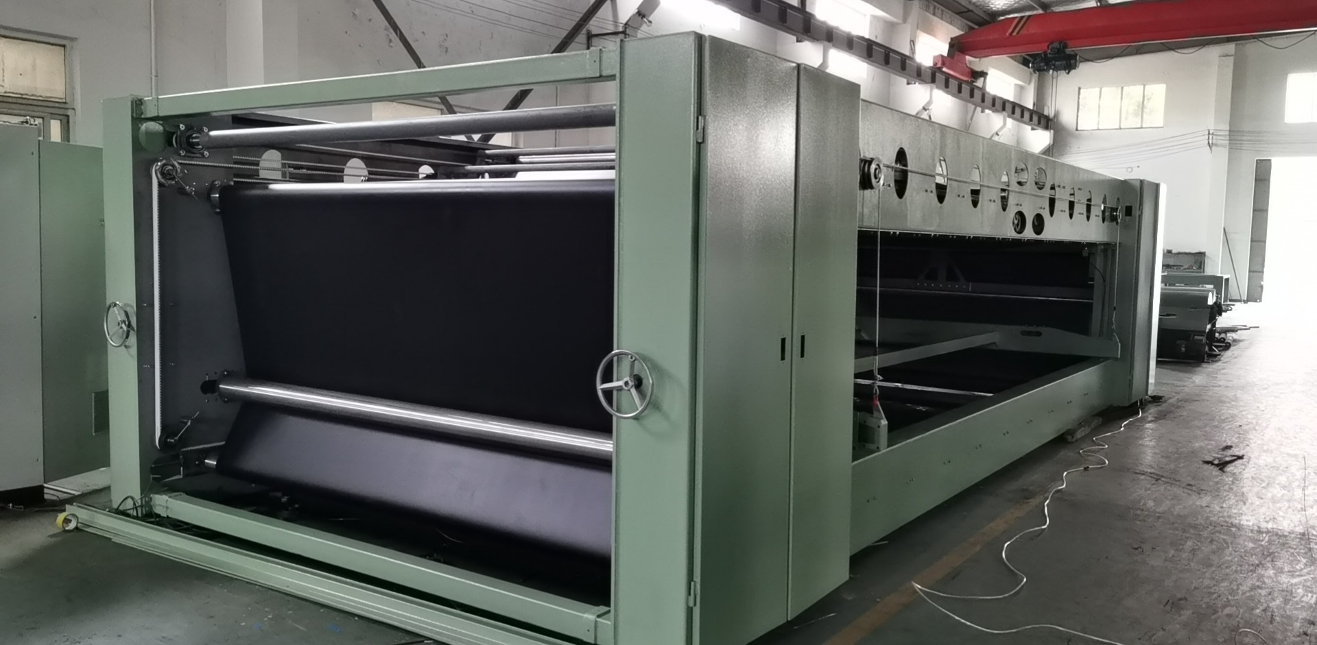 PLC Nonwoven Fabric Servo Motor Cross Lapper Machine