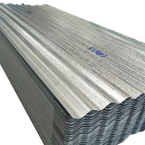 China Building Wall And Roof Aluminized Zinc Pressed Steel Plate Roof Decoration Water Corrugated Aluminum Plating Zinc Corru factory