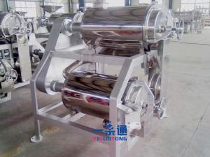 China Spiral Juice Extractor / SUS304 Stainless Steel Apple Juicer Machine factory