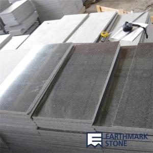China G654 Sesame Black, Dark Grey China Granite Tile factory