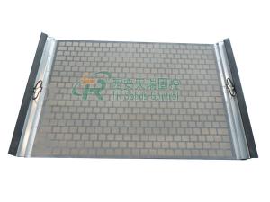 China Hook Strip Flat Solids Control Shale Shaker Screen factory
