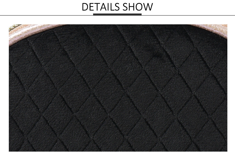 Shell Shape Velvet Cosmetic Toiletry Bag For Girls
