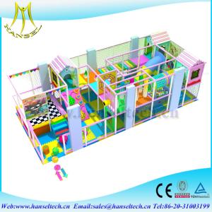 China Hansel popular candy theme soft play center kids outdoor playhouse in the park factory