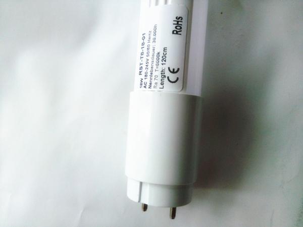 LED T8 Tube 18w 1.2m PVC+Alum 1500lm 2700/4000/6500k 2 Year Warranty Indoor