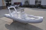 High Capacity Rib Rigid Inflatable Boat Lightweight 19 Feet With 180 Cm Hull