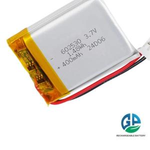 China KC High Capacity 500mah 3.7 V Lithium Ion Polymer Battery 500times Lp602530 For Smart Watch &amp; earphone speaker factory