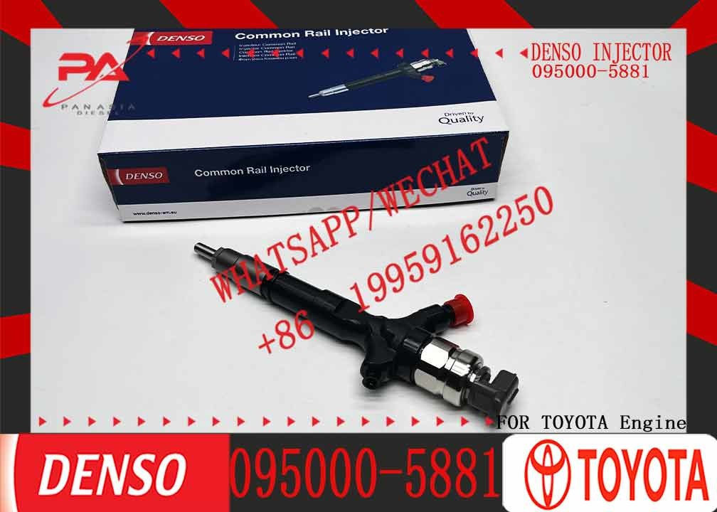 095000-5881 Oil Truck Injection 23670-30050 Diesel Engine Injector 095000-5660 095000-5880 for TOYOTA