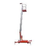 120kg Power Elevated Work Platform 12m Vertical Mast Boom Lift