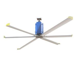 China 20foot malaysia silent big air warehouse industrial ceiling fan giant hvls electric hall gym factory