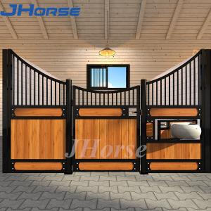 China Customize Design Horse Stall Fronts , Bamboo Wood European Stall Fronts factory