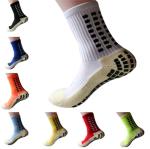 Custom Knitted Anti Slip Cotton Football Socks for Men Quantity 10000