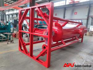 China Vertical Drilling Fluids Poorboy Degasser With 1200mm Vessel factory