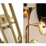 Retro Gold Floor Lamp Instrument Living Room Horn Shape Led Lamps