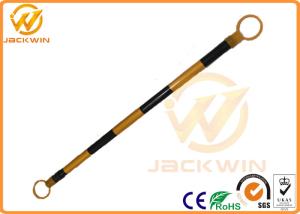 China Plastic Expandable Retractable Traffic Cone Bar Road Construction Safety Cones factory