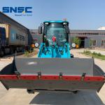 42KW 4 Wheel Drive Mini 1.6 Ton Wheel Loader for Agricultural Dimension 5020mm