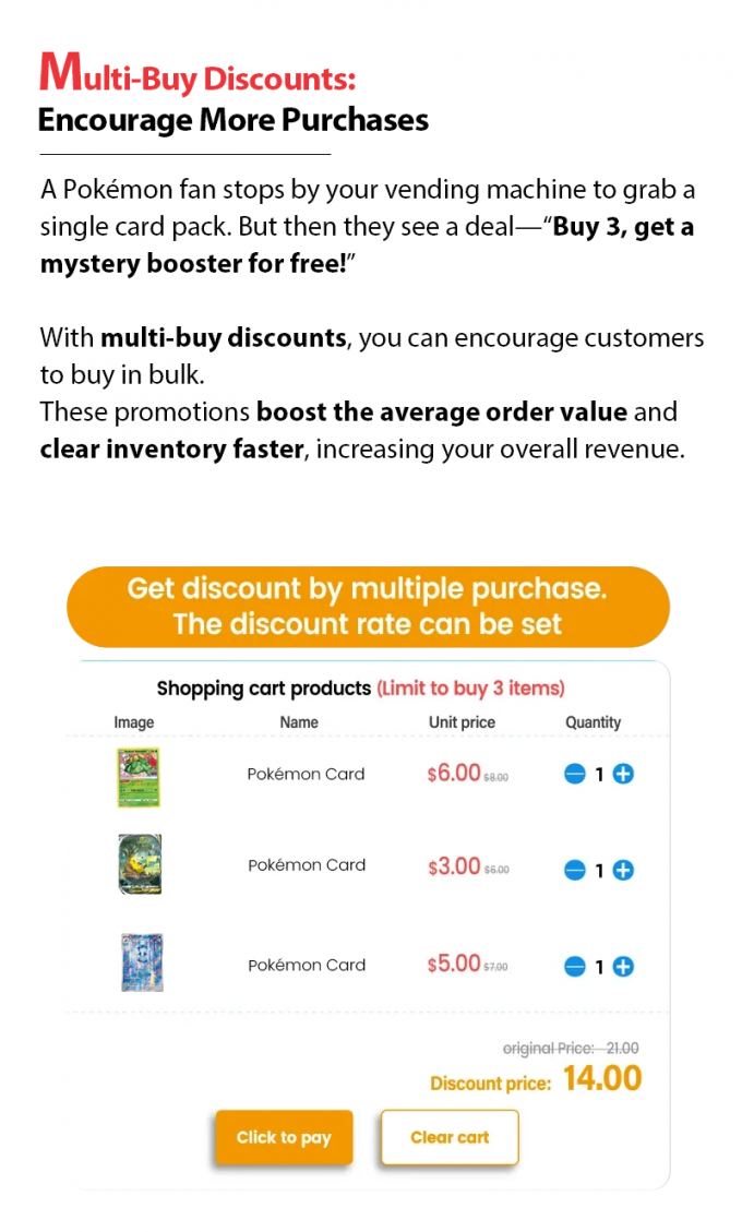 Monster Collection Vending Machine Customizable For Single Cards Booster Packs Sealed Booster Boxes