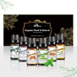 China 6pcs Aromatherapy Essential Oil Set 0.3kg 100% Pure Essential Oil Gift Set COA factory