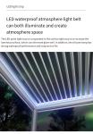 Patio Flipping Louver Pavilion Garden Villa Upscale Awning Aluminum Alloy