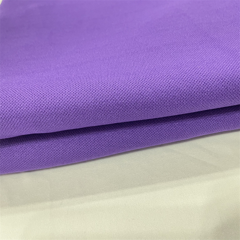 High quality waterproof 100% polyester elastic single-side knitted fabric