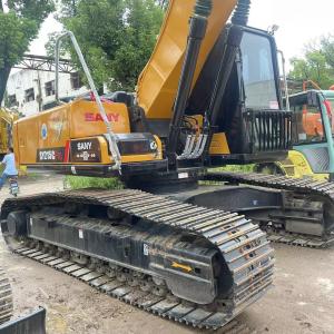 China Sany SY215 Second Hand Excavator Original Paint High Work Efficiency factory