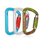 30KN Aluminum Screw Carabiner Hook Professional Climbing Accessory