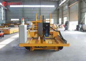 China Pipe Factory Chain Plate Battery Handling Trolleys factory