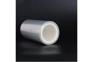 China 75μm Self-adhesive PET Film With Silicone Coated Clear PET Plastic Film Release factory