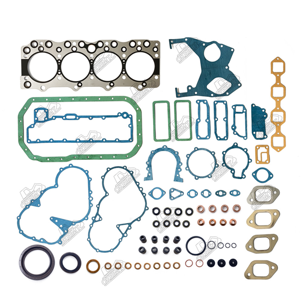 Irregular Full Gasket Kit With Head Gasket For Isuzu 4BD1 4BD1T Kobelco SK60 EX120 EX150