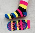 Sweat Absorbent Bounce Trampoline Park Grip Socks Comfortable Non Skid Socks