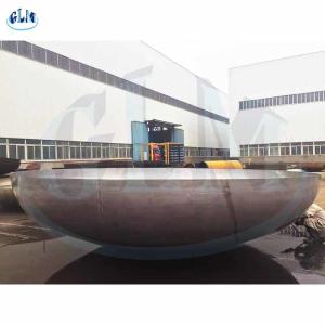 China SS304 200MM Liquid Storage Tank Semi Elliptical Head Cover Q345B Vessel Dished Ends factory