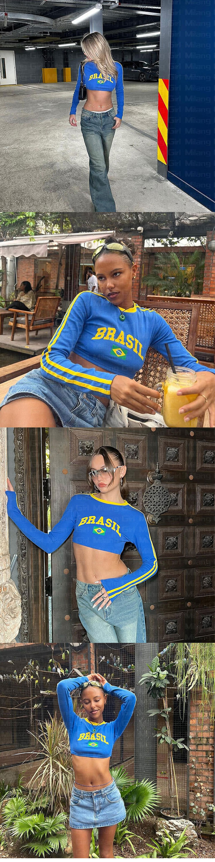 Polyester / Cotton Custom Insert Shoulder Sleeve Women's Short Sleeve T-Shirt 1000