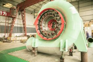 China Customizable water turbine 200kw-20mw Power Output 300-3000rpm Speed Range factory