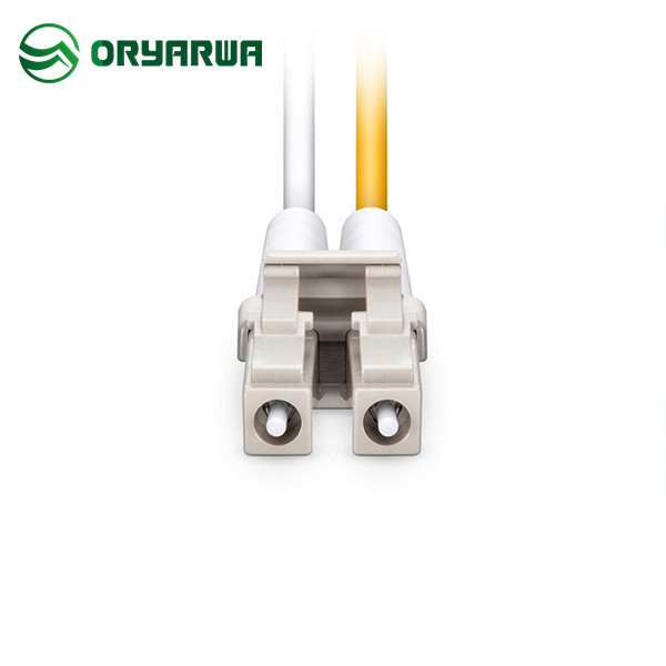 LC To LC UPC OM3 Duplex 3m Fiber Optic Multimode Patch Cord
