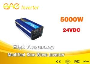 China 5000w home or car high frequency pure sine wave solar power inverter 12v 220v factory