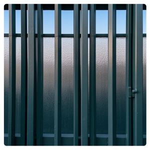 Galvanized Metal Fence Panels for Residential Security