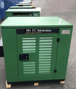 China Auto start battery charging water cooled 7.5kva power genset 10kw dc generator 48v factory
